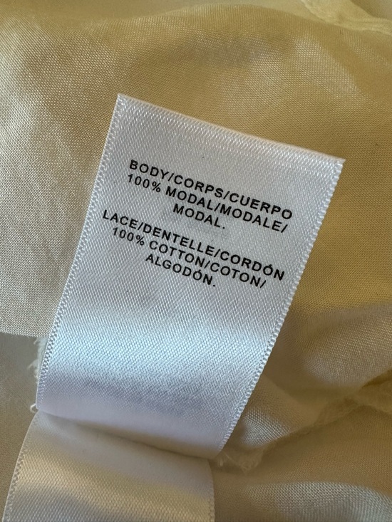 Lucky Brand Cream Button-Front Peasant Blouse - Picture 7 of 10